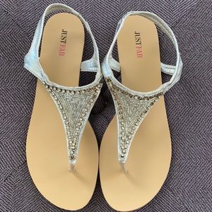 Embellished Thong Sandal